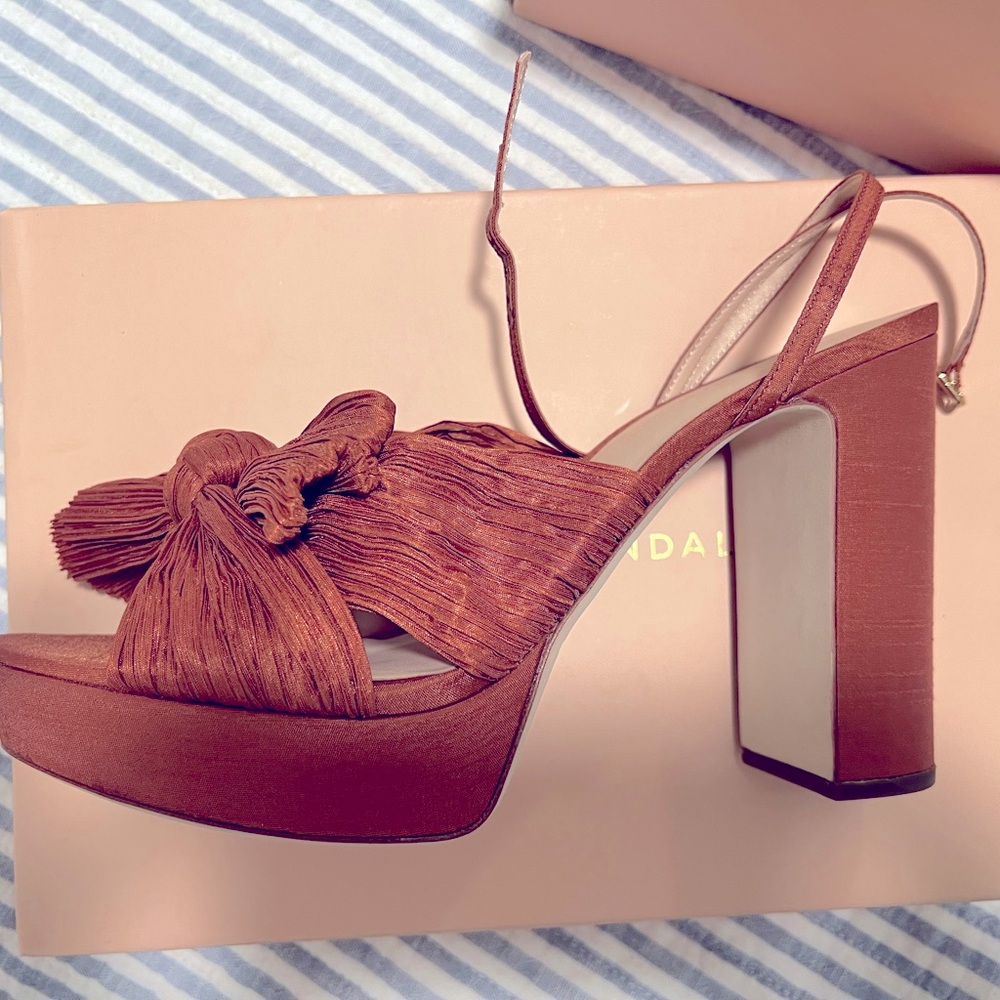 Loeffler Platform Natalia Sandal